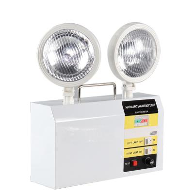 China Emergency Lighting System 2 Building Heads With Rechargeable 2w LED Emergency Twin Spot For Emergency Light for sale