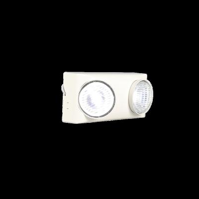 China Hot Sale Commercial Emergency LED Light Twin Heads 2*3W Combo Mounted Emergency Mounted Adjustable Light for sale