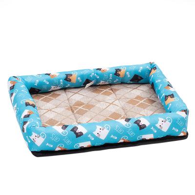 China Travel Summer Cooling Mats Blanket Ice Cooling Mat for Dog Portable Sofa Sleeping Pet Accessories Tour Camping Yoga for sale