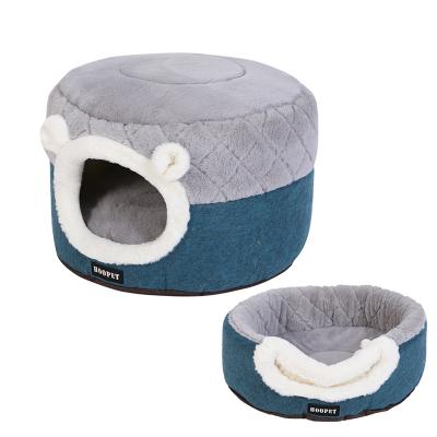 China Breathable Cat Bed House Soft Plush Kennel Puppy Cushion for Small Dogs Cats Cover Warm Pet Mat Nest Winter Sleep Dog Bed Supplies for sale