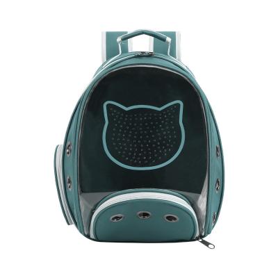 China Airline Approved Portable Pet Space Capsule Carrier Dog Carrier Backpack Breathable For Outdoor Travel Transparent for sale