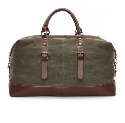 China Green Canvas Duffle Bag for sale