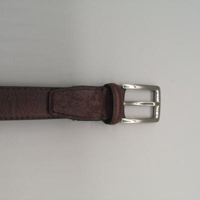 China Stainless Steel Buckle Personalized Eagle Head Leather Belt for sale