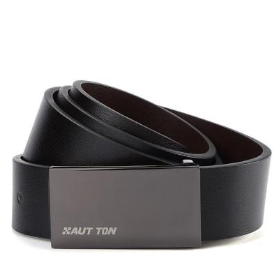 China High Quality Casual Alloy Plate Buckle Belts Best Selling Fashion Men Genuine Leather Men Belt for sale