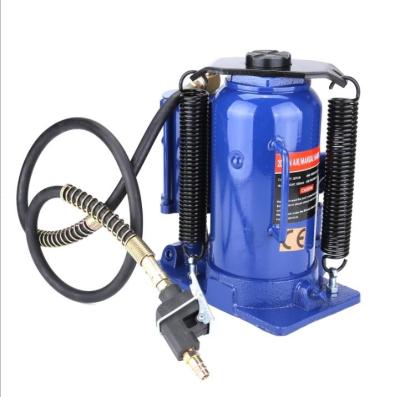 China wholesale 20 Ton Automatic Hydraulic Air-Operated Bottle Jack Vehicle Low Profile Manual With 11-20T Handle for sale