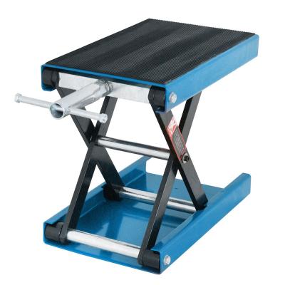 China New Design 1100 Pound Platform Motorcycle Scissor Jack Stand Motorcycle Center Crane Bikes Lifting Tools for sale