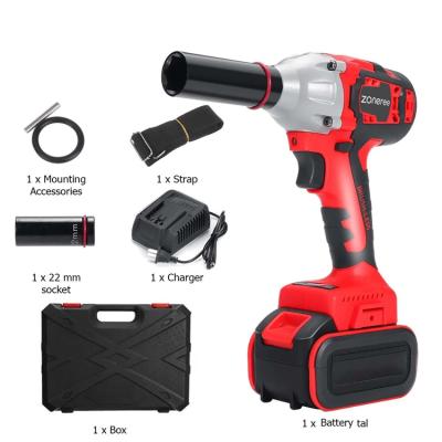 China Utility High Quality Plastic High Torque Cordless Battery Impact Wrench for sale