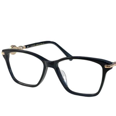 China Fashionable High Quality Acetate Optical Eyeglass Frames Retro Eyeglasses Custom Optical Glasses Prescription Glasses Brand Women Myopia Glasses Men Women for sale