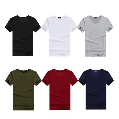 China Anti-Wrinkle Men's T-shirt Stock, Soft Comfortable Moq Collar Milk 100% Polyester Short Sleeve 2pc To Embroidery Logo for sale