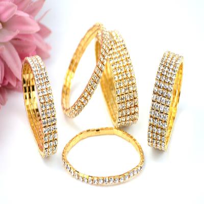 China FASHIONABLE high quality fashion gold and silver 18K gold plated crystal rhinestone diamond anklet chain feet for women wholesale for sale