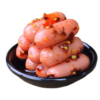 China 320G YanJinPuZi Chinese Spicy Good and Inexpensive Sausage Meat Salty Snacks Nutritious 320G for sale