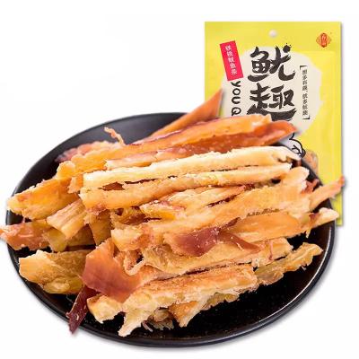 China Nutritious 46G silk squid seafood snacks dried squid snacks for sale