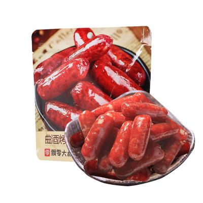 China 65g full size bagged ready made meat snacks koji roasted sausage snacks sausage hot dog snacks for sale