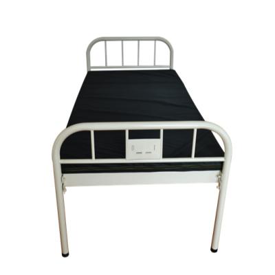 China Manual Easy Operate New Product Medical Furniture ABS Flat Patient Manual Hospital Bed for sale