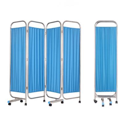 China Hospital Room Partition Screen Doctor Screen Modern Hospital Room Fold for sale