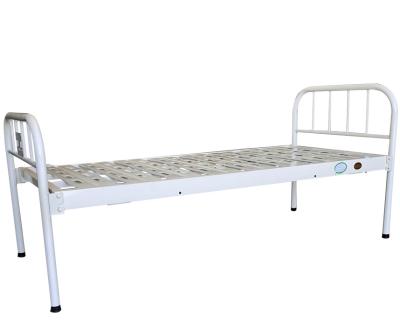 China Manual Easy Operate Factory Cheap Economical Adjustable Pediatric Hospital Flat Sick Bed With Best Price for sale