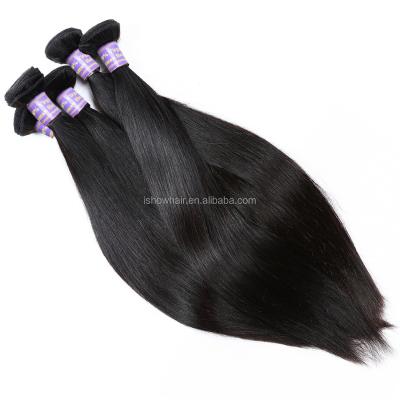 China Virgin Hair Straight Weaves 7A Malaysian Virgin Human Hair Straight 3 Bundles Cheap Unprocessed Malaysian Virgin Human Hair Weave Straight Hair for sale