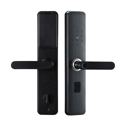 China Luxury Surprise Price Aluminum Door Digital Lock China Finger Print Lock Wrong-Try Lockout Smart Lock Fingerprint for sale