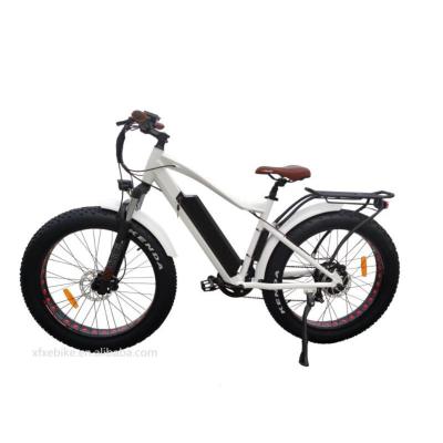 China Electric Bike 26Inch* 4.0 Fat Tire 750W Rear Hub Motor Electric Bike Aluminum Alloy Mountain Bike for sale