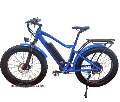 China Good Quality 26Inch Aluminum Alloy Dirt Bike 48V 500W/750W Bafang Electric Dirt Bike Ebike Electric Fat Tire Offroad Motor For Adults for sale