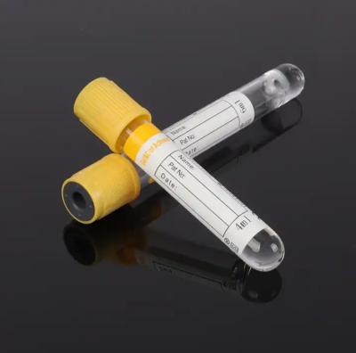 China Gel Clot Activator tube yellow top blood tube for blood collection with gel all sizes high quality Te koop