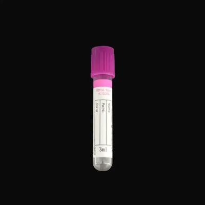 China Medical Consumables Blood Sample Collection Tube EDTA Sterile Disposable Glass PET Vacuum Test Tube for Blood for sale