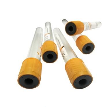 China Consumable Yellow Vacuum Blood Collection Tube Gel And Coagulant Separation for sale