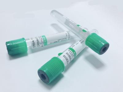 China Stable Performance Sodium Heparin Green Top Tube  CE ISO13485 Certificated for sale