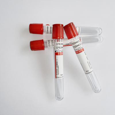 China Disposable Plain Blood Collection Tube Serum  vacuum blood colletion tube Tube Holder for sale