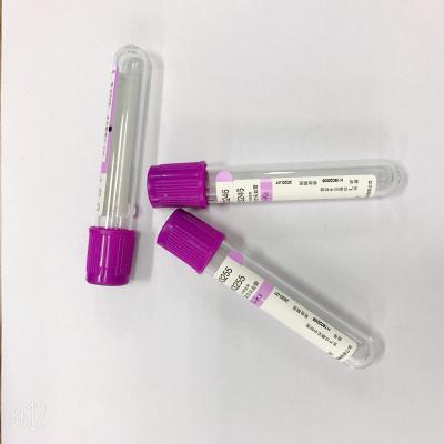 China Laboratory  Test EDTA Tube EDTA Blood Test Tube Long Shelf Time for sale