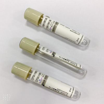 Cina Rapporto accurato del volume di tiraggio della metropolitana 1-8ml del sangue del glucosio di Flouride del sodio in vendita