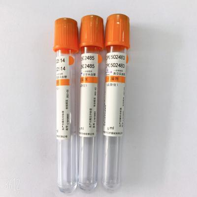 China Clinical Laboratory Pro Coagulation Tube  5ml  Sodium Citrate Blood Tube for sale