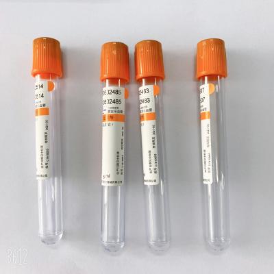 중국 임상 검사 생화확적인 시험을 위한 1ML-6ML 혈괴 활성제 관 판매용