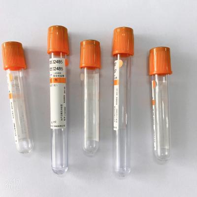 중국 처분할 수 있는 진공 혈액 수집 관은 1-10ml 안정 성과를 주문을 받아서 만들었습니다 판매용