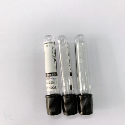 China 2ml 	ESR Tube Odium Citrate 1:4 For Whole Blood  European Renal Association for sale