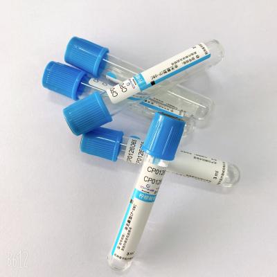 China Tubos personalizados da pinta do tamanho para ISO 13485 do CE do teste da coagulação de sangue aprovado à venda