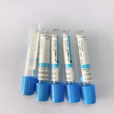 China Professional Disposable Sodium Citrate Blood Tube CE ISO 13458 Approved for sale