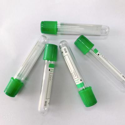 China GEL / Lithium Heparin  Blood Collection Tube Micro Blood Plain vacuum blood colletion tube Tubes for sale