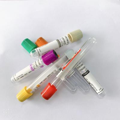 China Safe Vacuum Blood Collection System  Green Top  Green Lithium Heparin Tube for sale