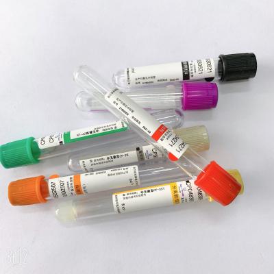 China Non Toxic Blood Sample Bottles Single Use Universal Color Coded for sale