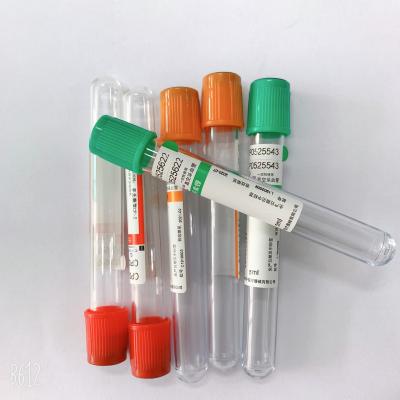 China Safety vacuum blood colletion tube Blood Collecting Tube Gold Top Blood Test Single Use for sale