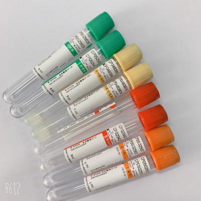 China Sterile Vacuum Blood Collection Tube Red Top Plain Blood Collection Tube for sale