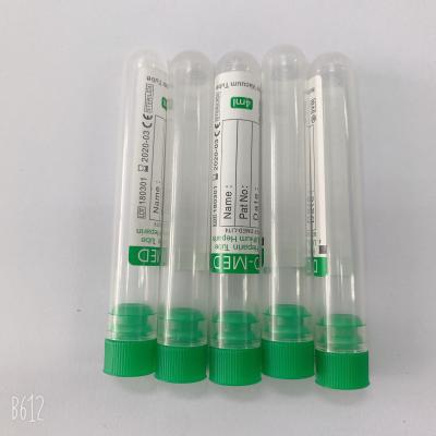 China Micro Type  Non Vacuum Blood Collection Tube 3.2% Sodium Citrate Additive for sale