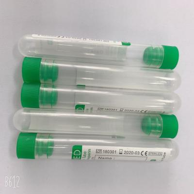 China Venous Blood Sample Collection Tubes With Butyl Rubber Stopper for sale