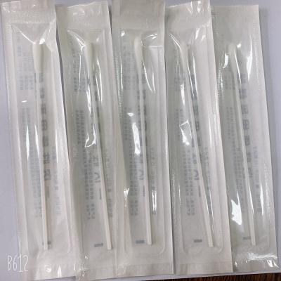 China Plastic Amies Transport Medium Swab Flocked Of Nasal Passages Sampling Tube for sale