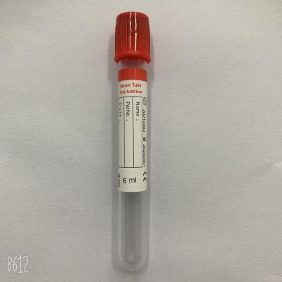 China CE Red Blood Collection 1ML Serum Clot Activator Tubes for sale