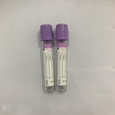 China Purple Cap vacuum blood colletion tube 10ML Edta K3 Blood Collection Tubes for sale