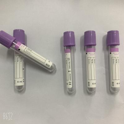 China o EDTA material dos Pp BD vacuum blood colletion tube K2 do animal de estimação 13X75 à venda