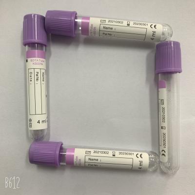 China Disposable Sterilized Clinical Hematology K2edta Tubes for sale