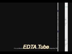 vacuum blood collection edta tube with purple cap 1ml - 10ml
